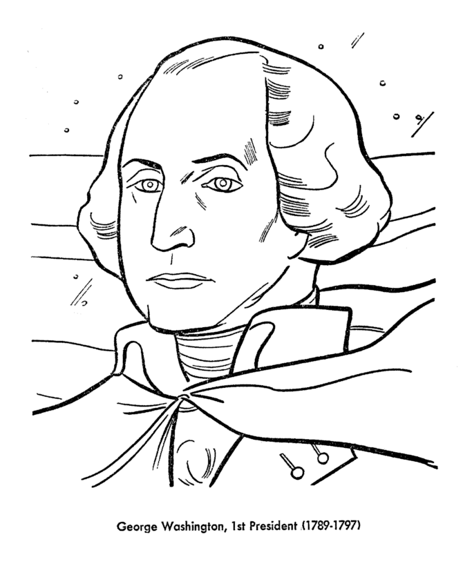 George Washington Coloring Pages - Best Coloring Pages For ...
