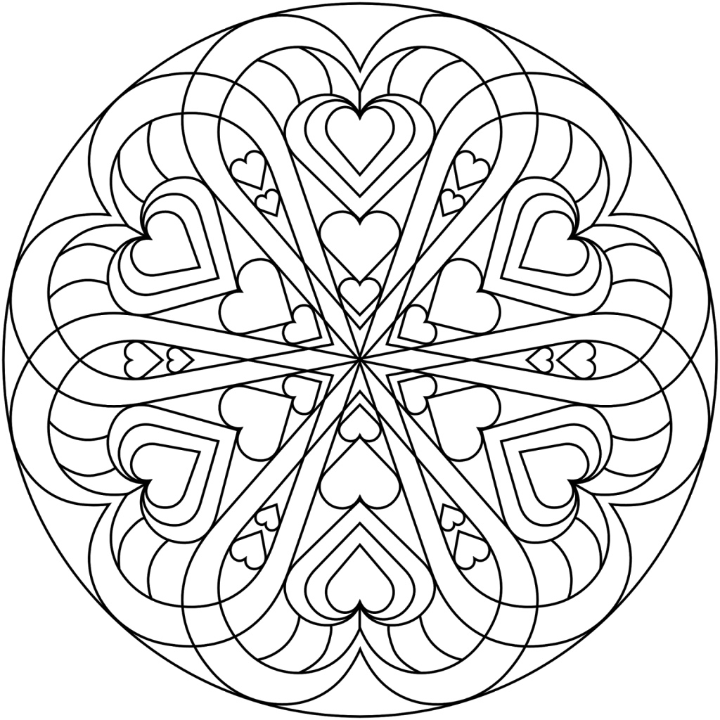 Valentines Day Coloring Pages for Adults - Best Coloring Pages For Kids