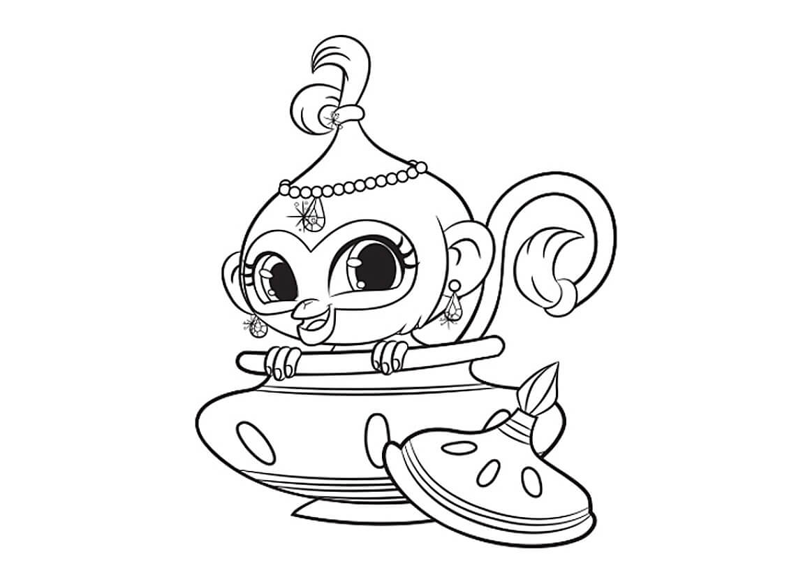 Shimmer and Shine Coloring Pages Best Coloring Pages For