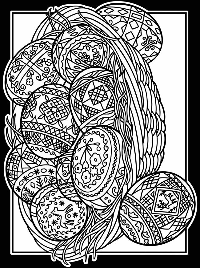 Easter Coloring Pages for Adults - Best Coloring Pages For Kids