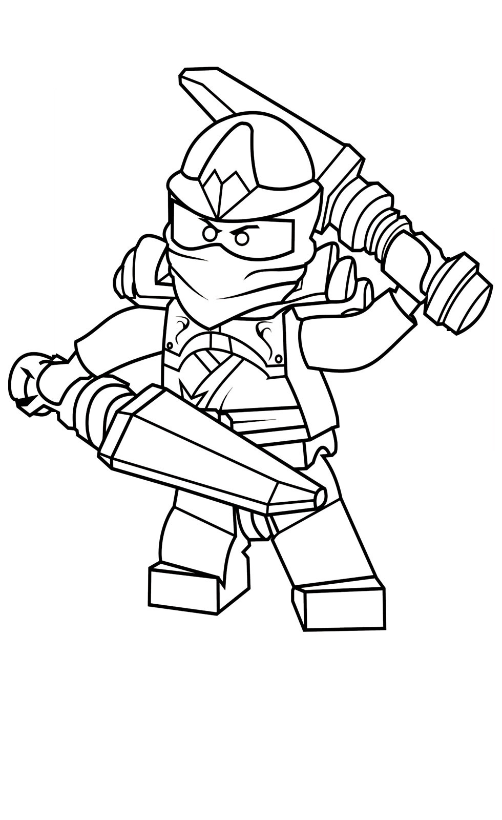 Lego Ninjago Coloring Pages - Best Coloring Pages For Kids