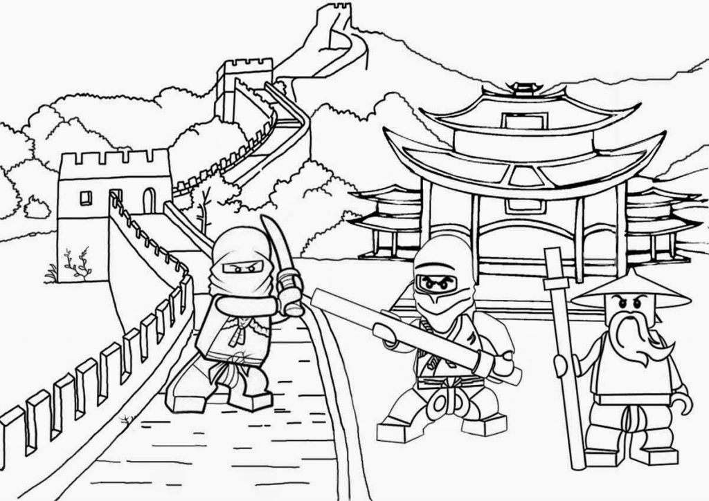 Free Printable Lego Dragon Coloring Page Ninjago