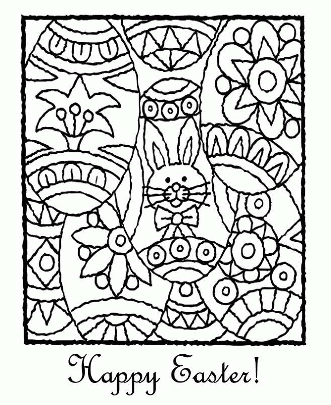 Happy Easter Coloring Pages - Best Coloring Pages For Kids