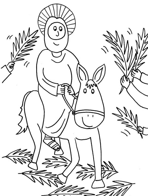 Palm Sunday Coloring Pages Best Coloring Pages For Kids