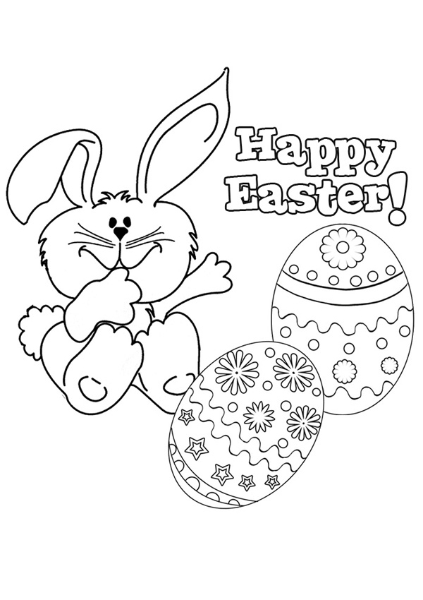 Happy Easter Coloring Pages - Best Coloring Pages For Kids