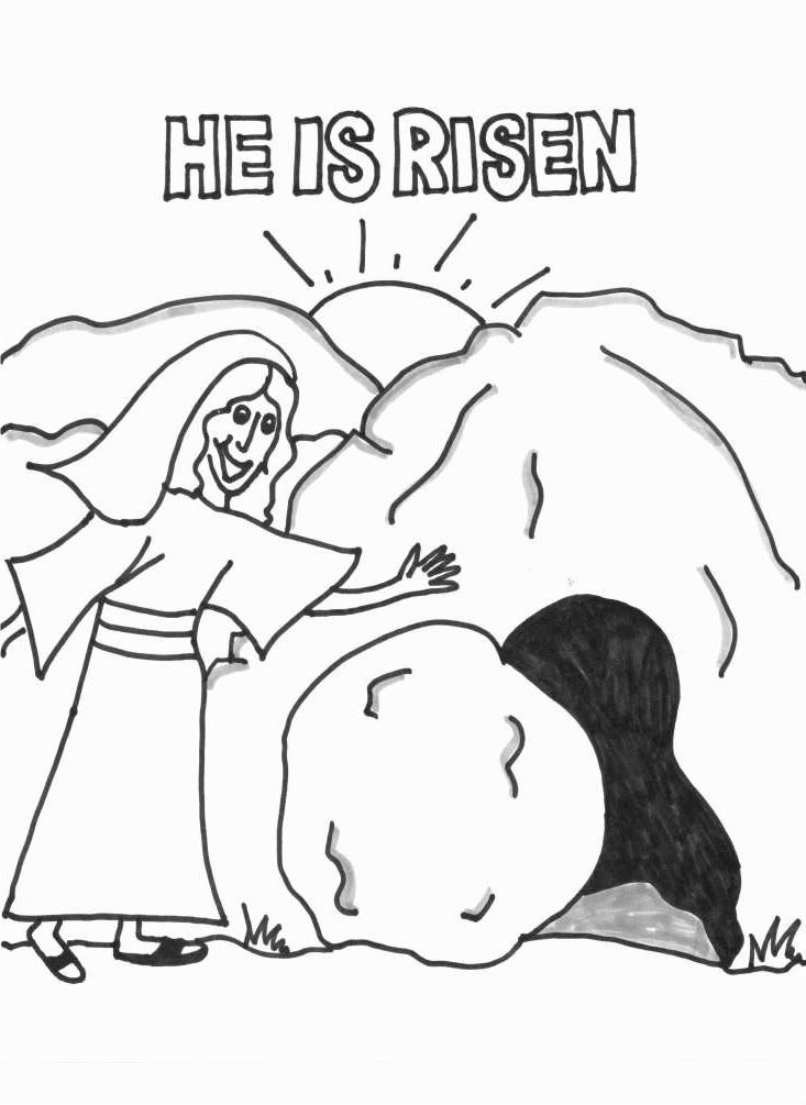Religious Easter Coloring Pages - Best Coloring Pages For Kids