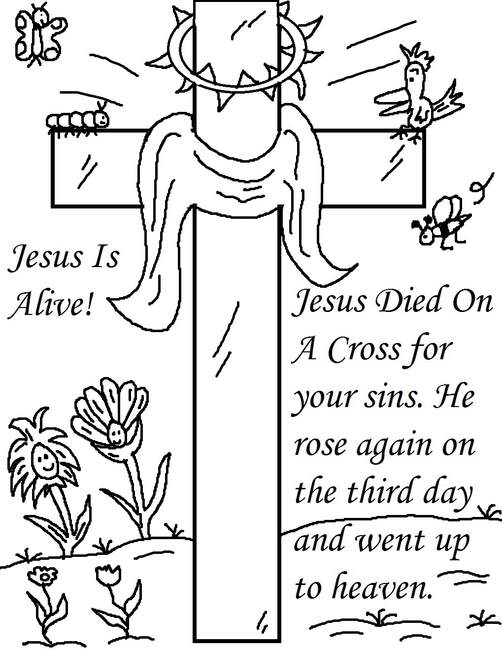 Religious Easter Coloring Pages - Best Coloring Pages For Kids