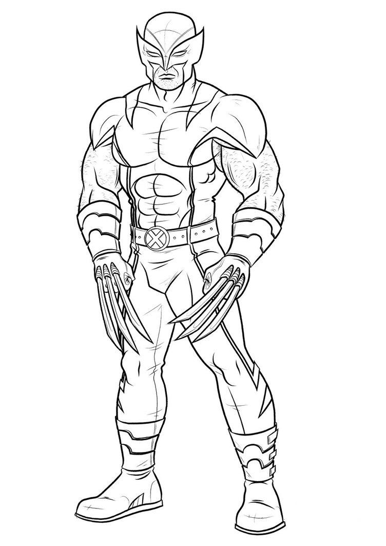 Marvel Coloring Pages Kidsuki