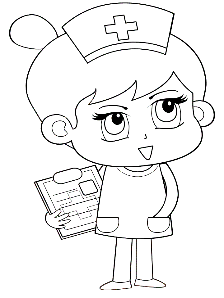 Nurse Coloring Pages Best Coloring Pages For Kids