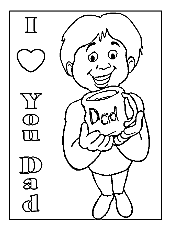 Fathers Day Coloring Pages - Best Coloring Pages For Kids