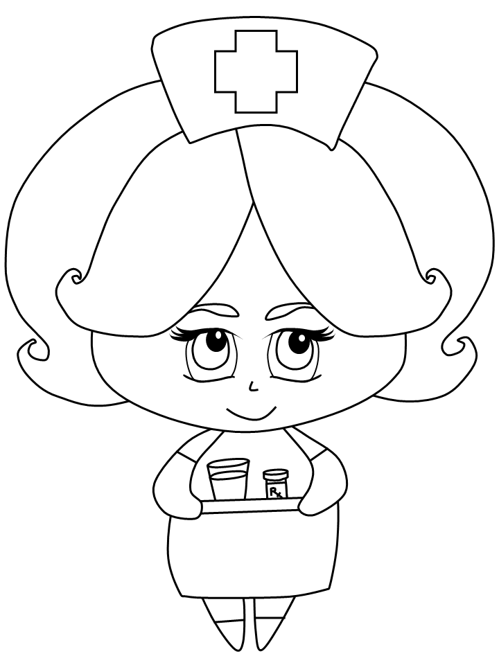 Nurse Coloring Pages Best Coloring Pages For Kids