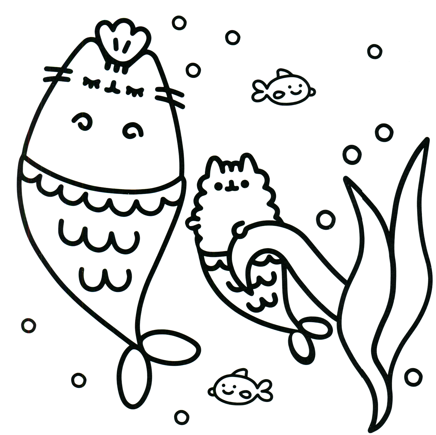 Pusheen Coloring Pages - Best Coloring Pages For Kids