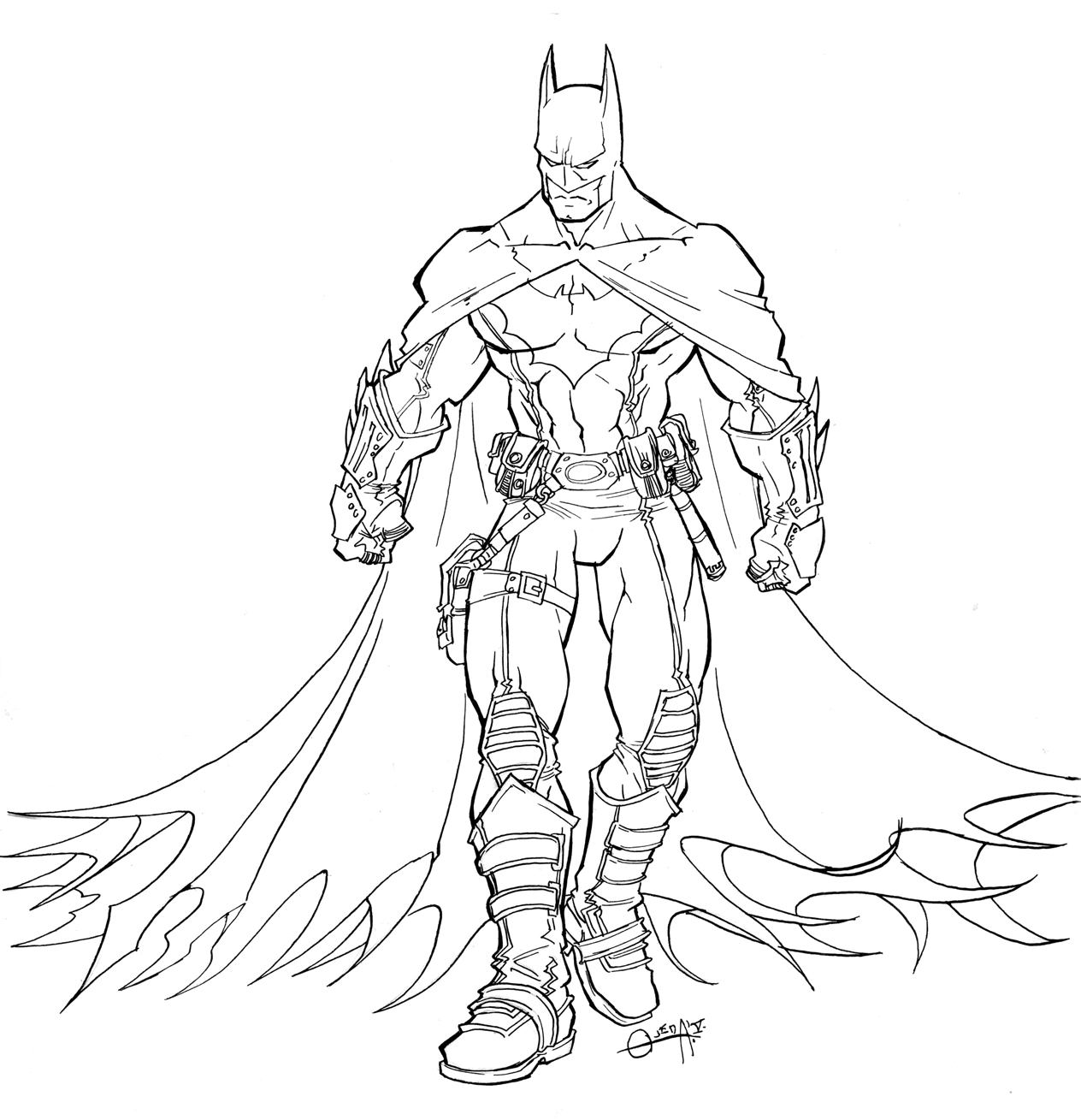 Batman Coloring Book for Kids: Great Coloring Pages For Batman