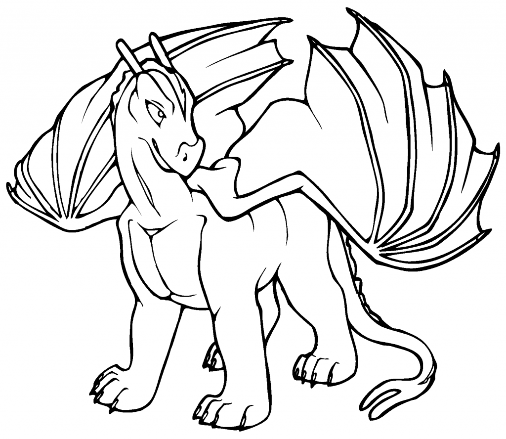 Free Printable Dragon Coloring Pages For Kids Free Printable Dragon Coloring Pages For Kids