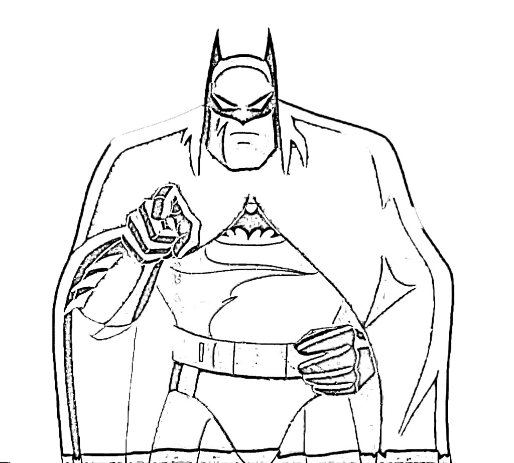 Coloring Page Batman