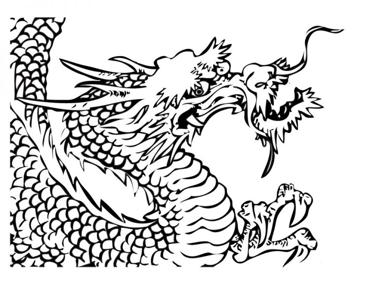 Free Printable Dragon Coloring Pages For Kids