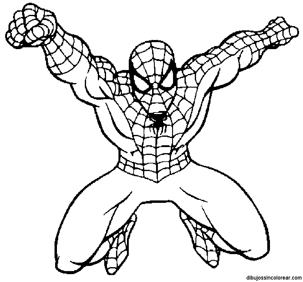 Coloriage SpiderMan Super-Heros