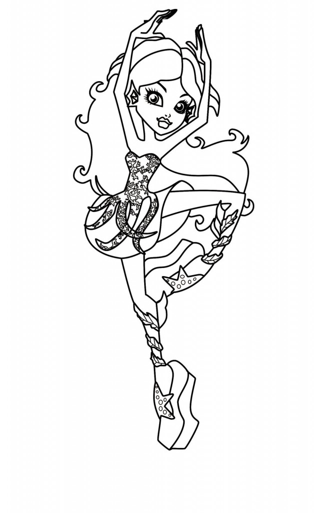 Coloring Pages For Monster High
