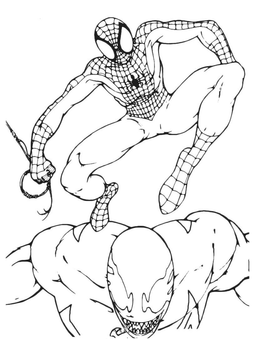 Free Printable Coloring Pages For Kids And Adults Venom Printable Spiderman Coloring Pages - coloring pages coloring for roblox kids venom printouts best