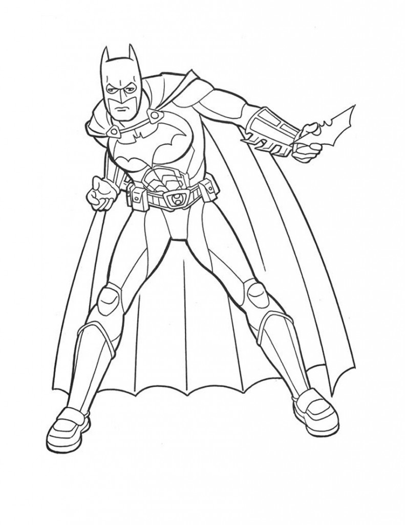 Coloring Pages of Batman