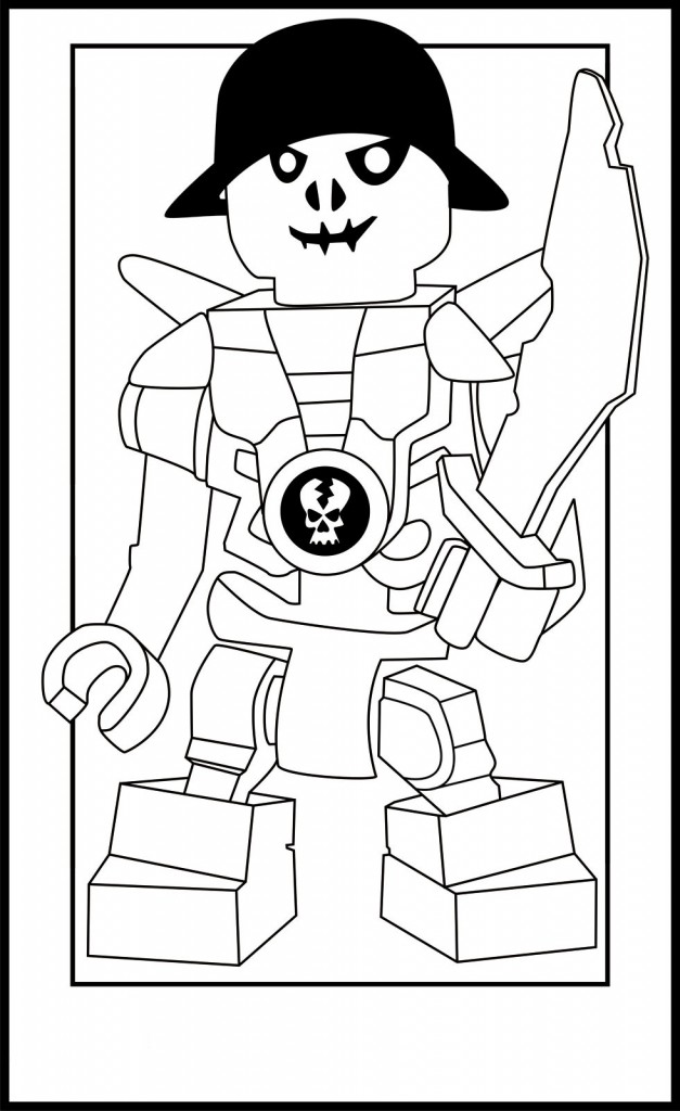 Coloring Pages of Lego Ninjago