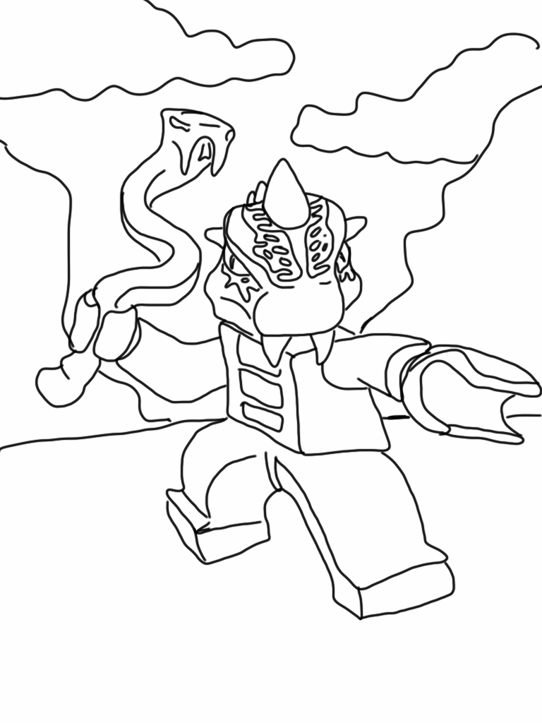 ninjago coloring pages