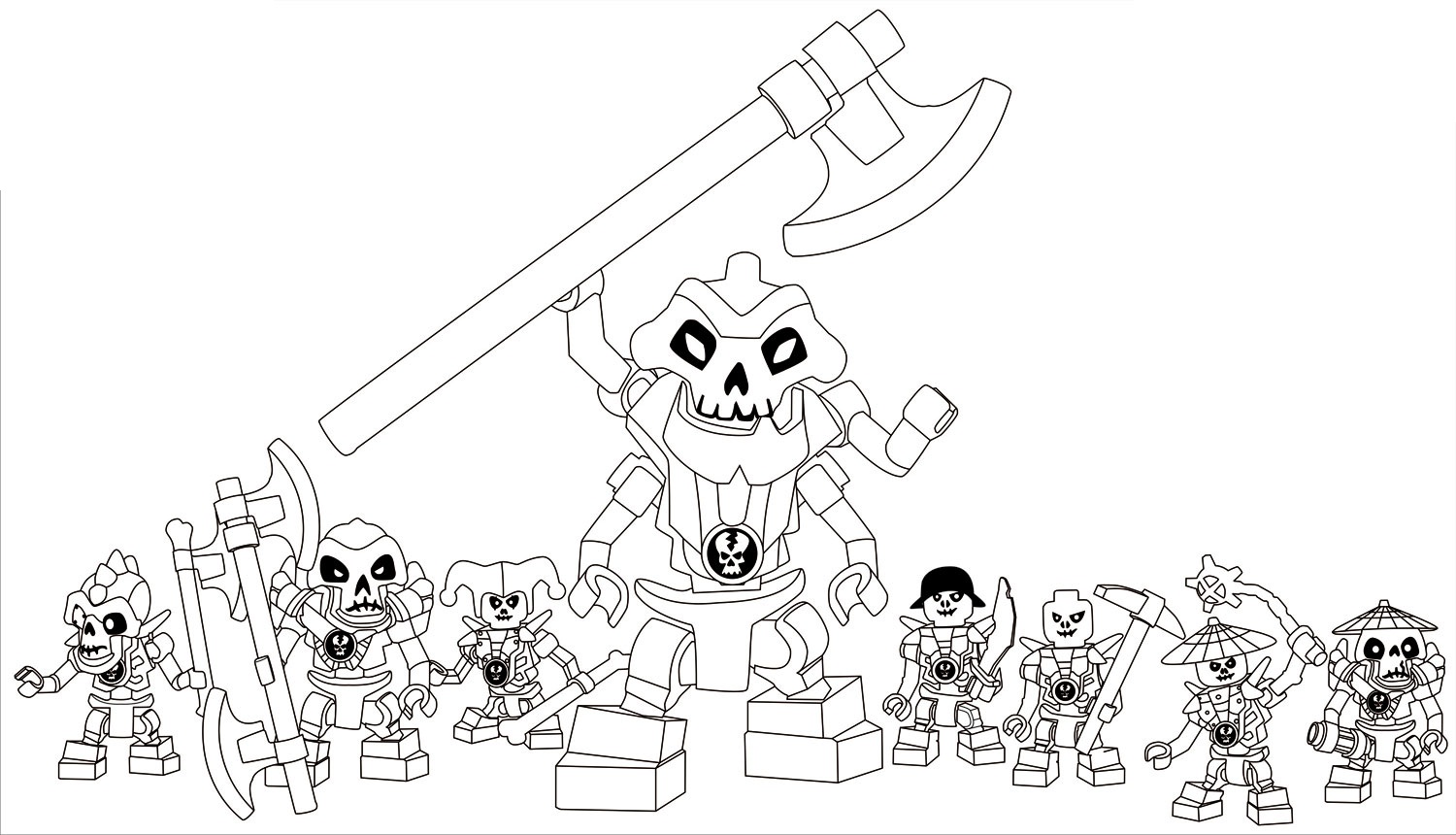 41+ Lego Ninjago Snake Coloring Pages