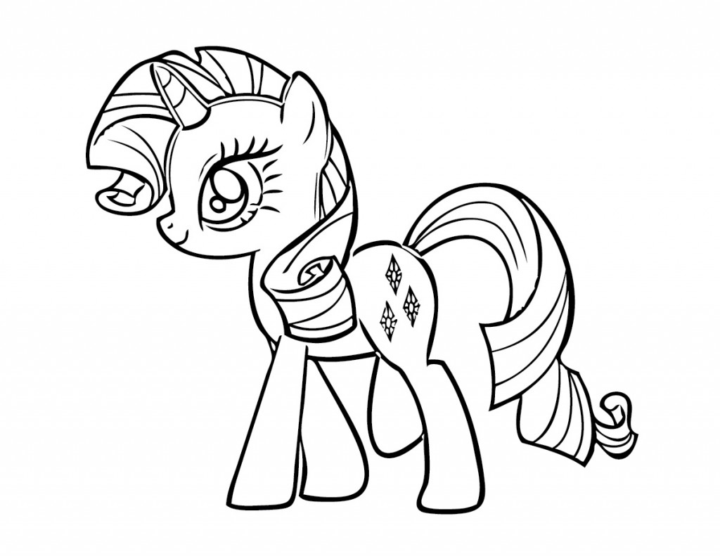 Free Printable My Little Pony Coloring Pages For Kids