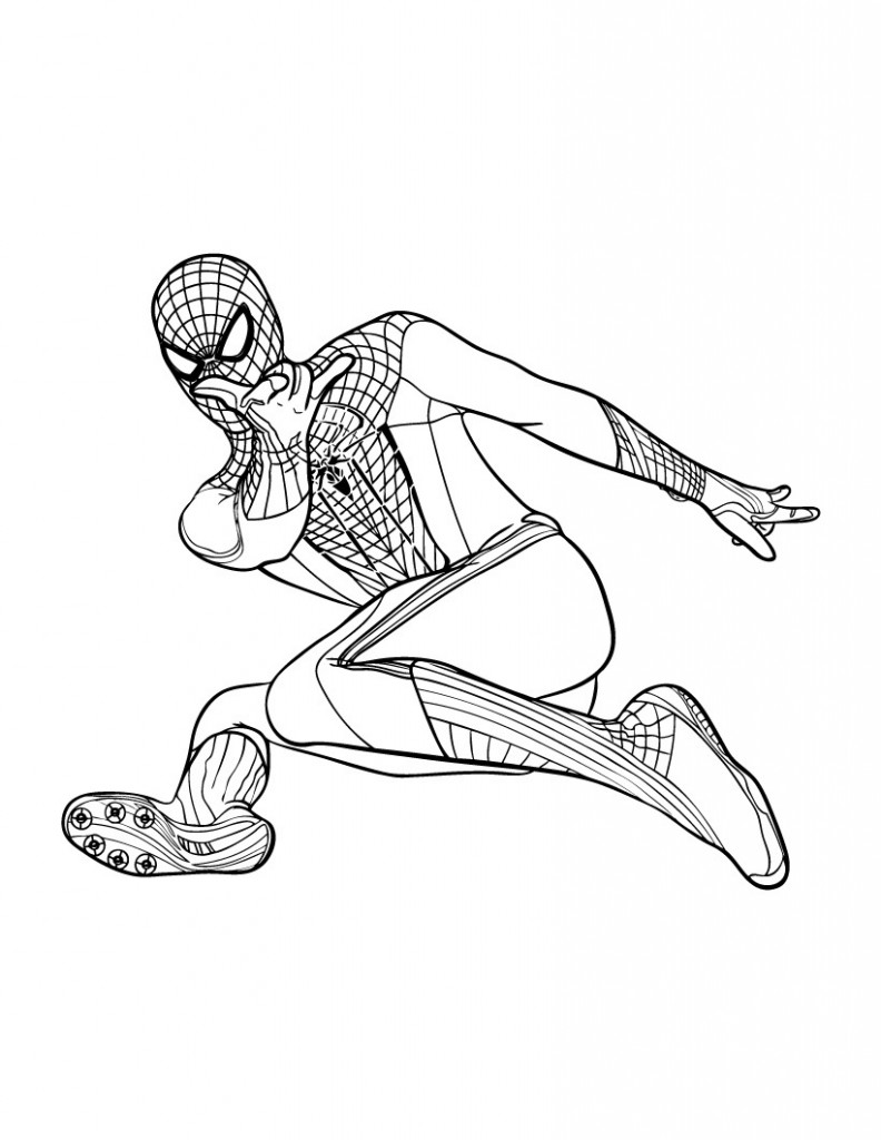 Kids Coloring Pages Spiderman