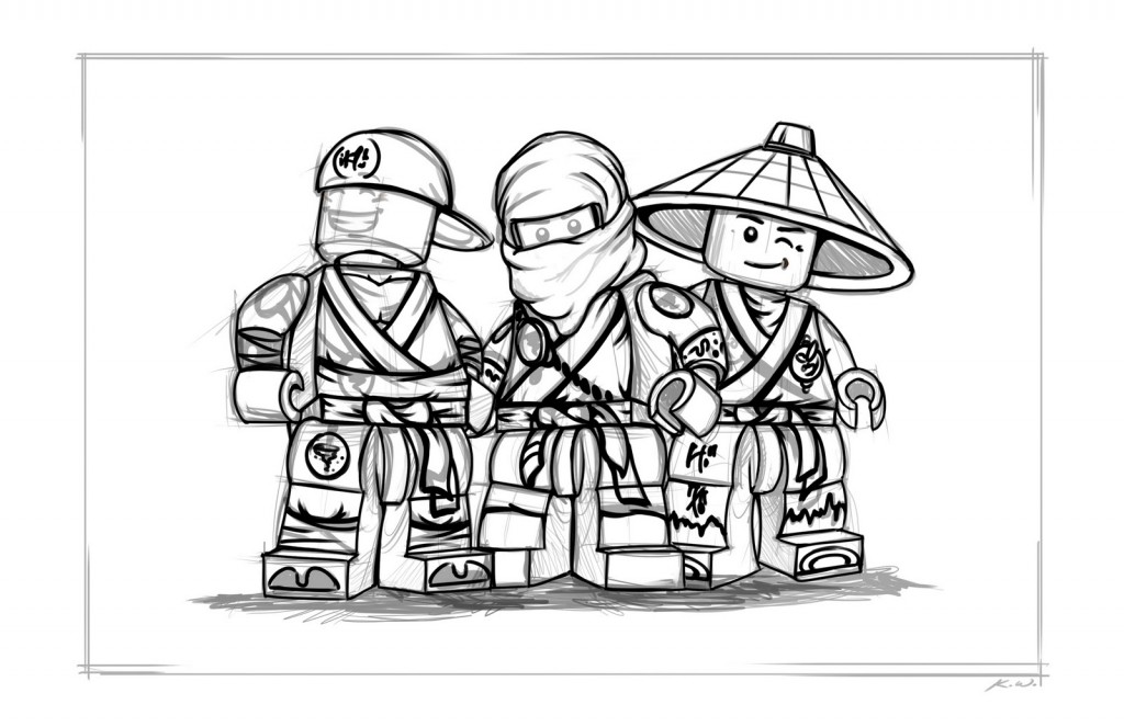 Lego Ninjago Coloring Pages