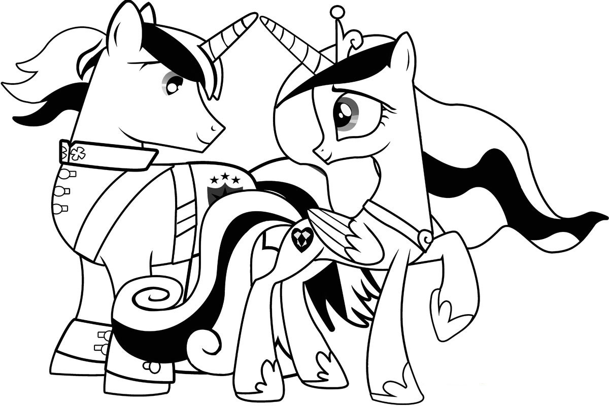 Free Printable My Little Pony Coloring Pages For Kids