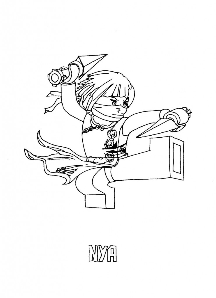 Ninjago Coloring Pages For Kids Free