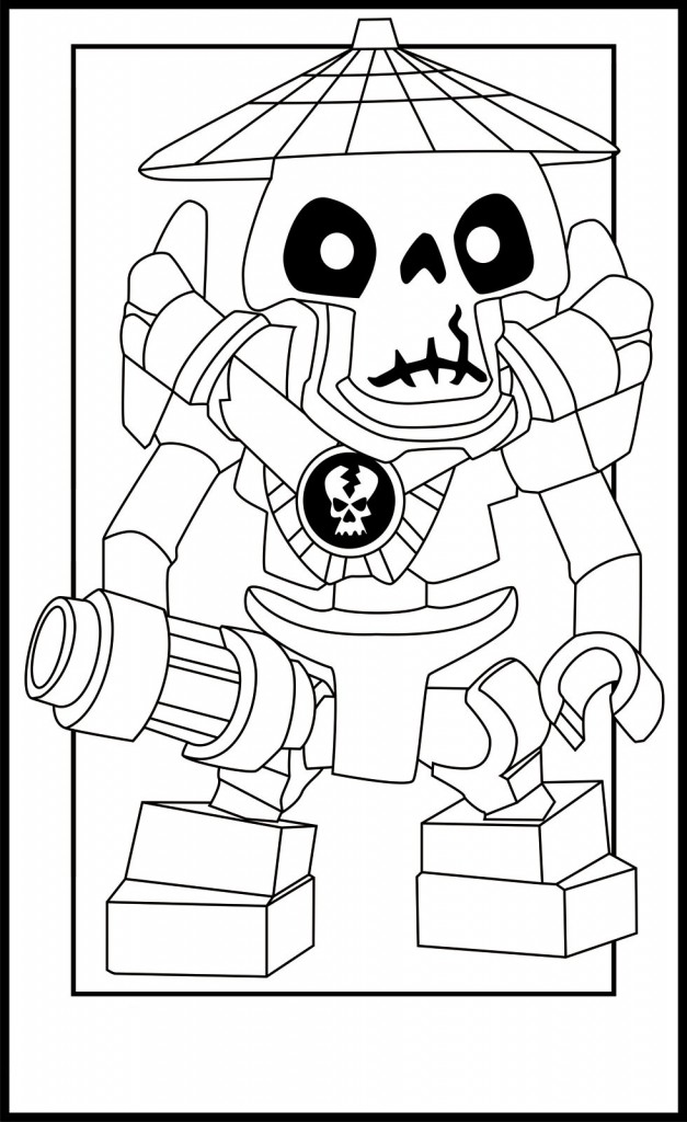 Ninjago Coloring Pages For Kids Printable