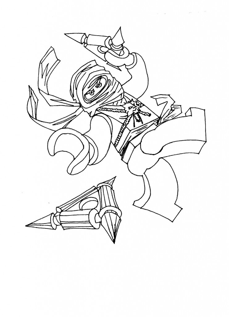 Ninjago Coloring Pages Free