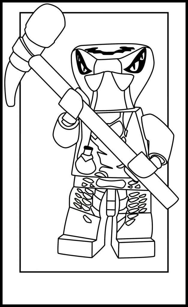 Ninjago Free Coloring Pages