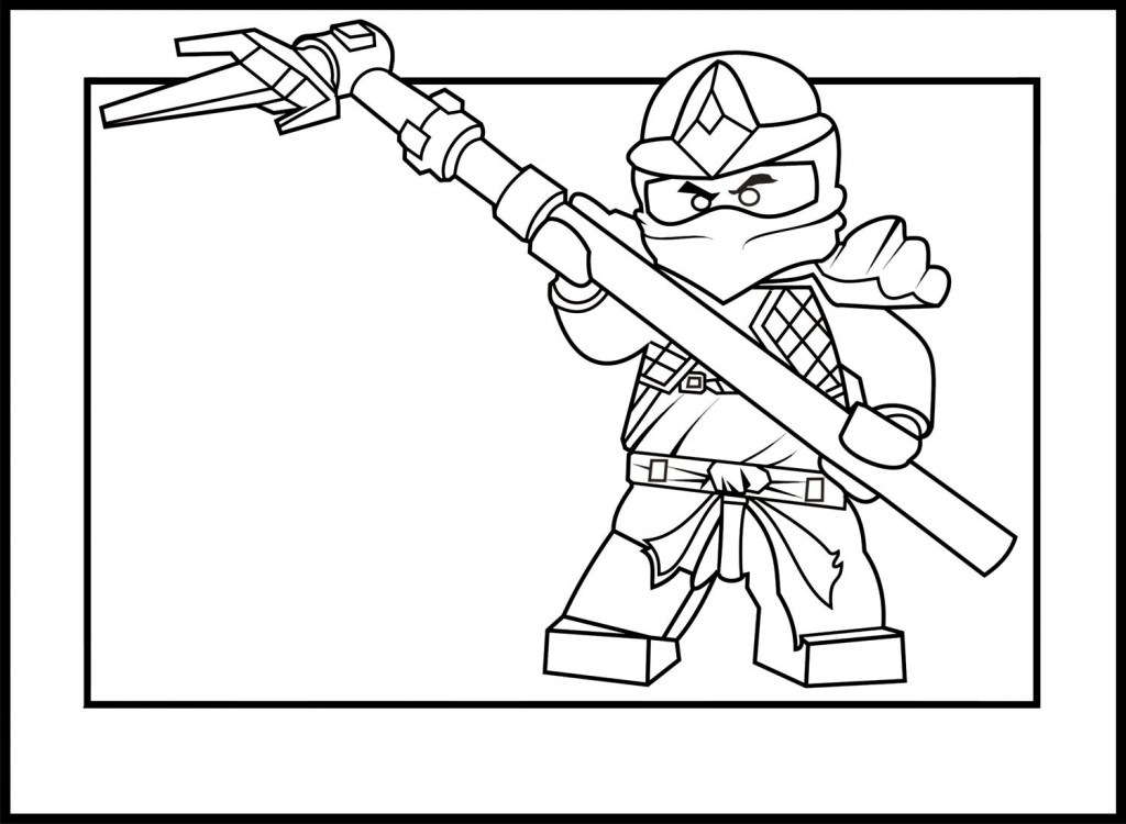 Ninjago Kai Coloring Pages