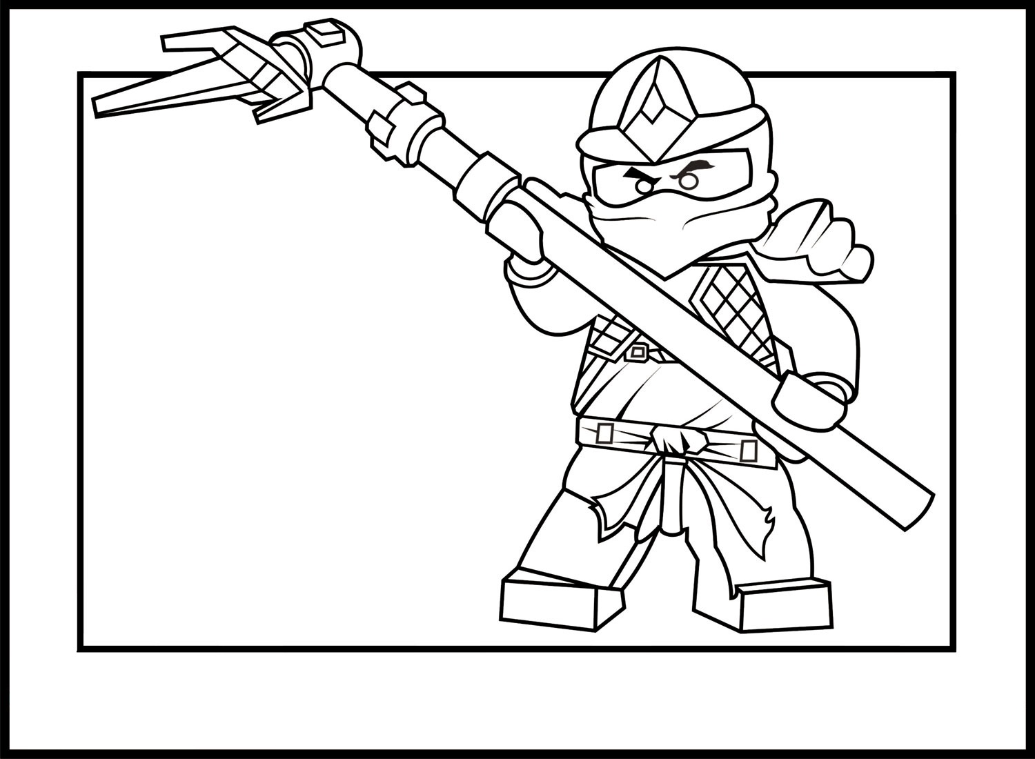 Free Printable Ninjago Coloring Pages For Kids