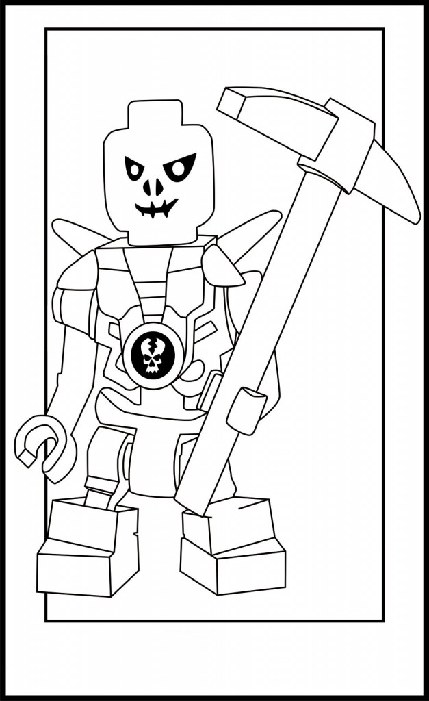 Ninjago Lego Coloring Pages