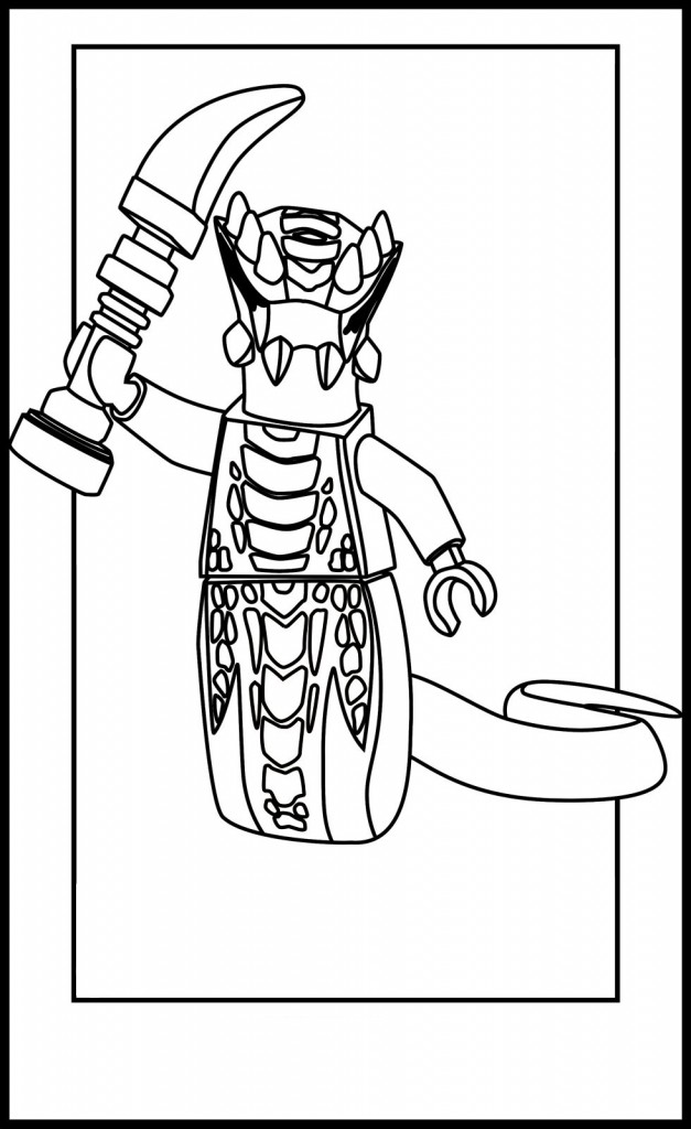 Ninjago Snake Coloring Pages