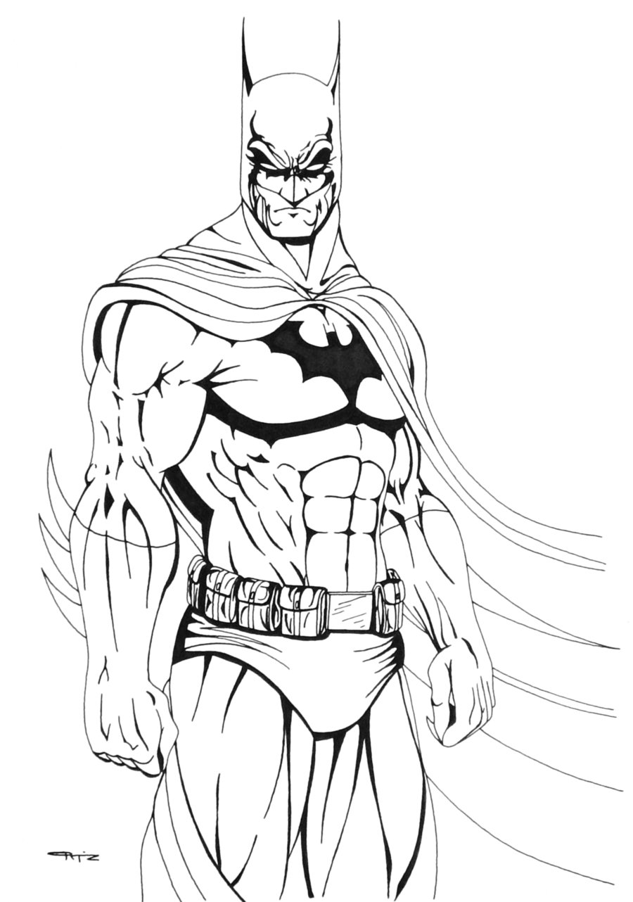 Featured image of post Batman Coloring Pages For Toddlers