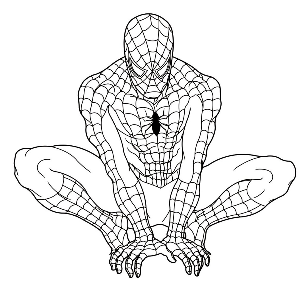 Spiderman Coloring Page