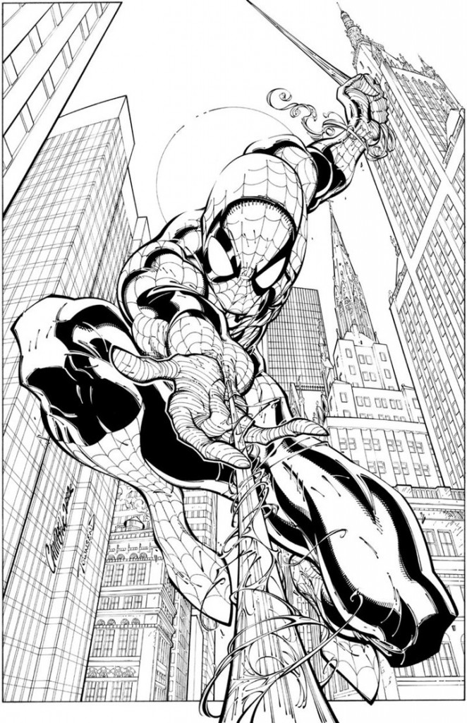 Spiderman Coloring Pages Printables