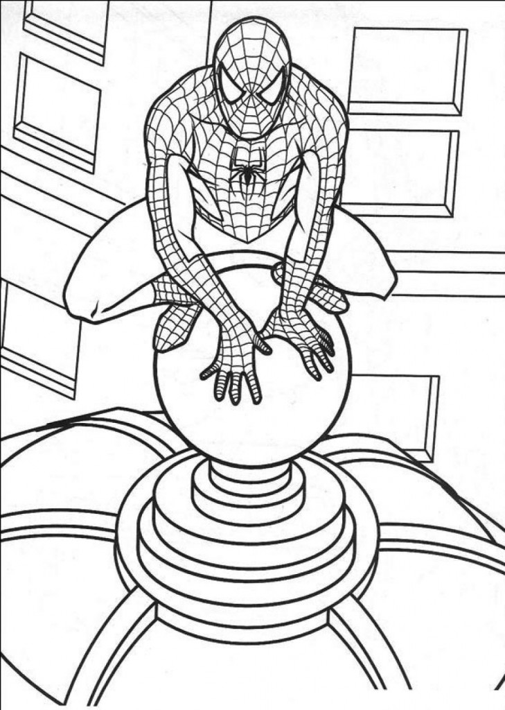 Spiderman Coloring Pages to Print