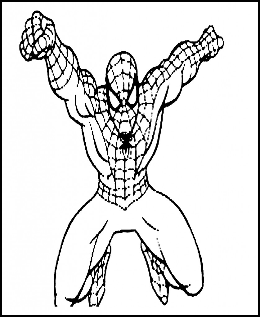 Spiderman Coloring Pages to Print Out