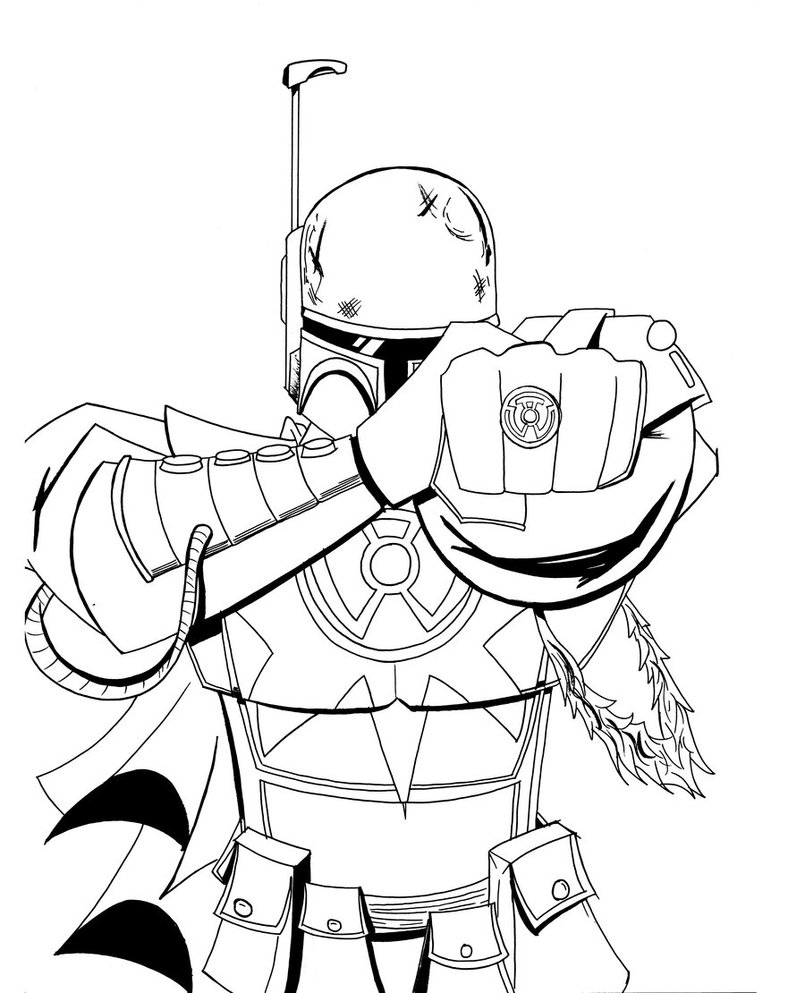 Star Wars Print Out Coloring Pages