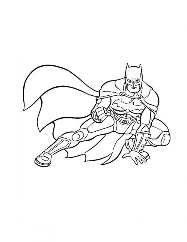 Free Printable Batman Coloring Pages For Kids