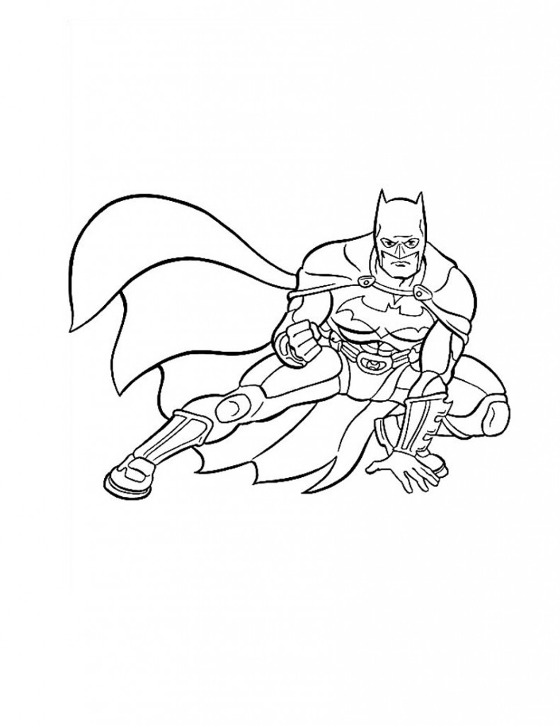 The Batman Coloring Pages