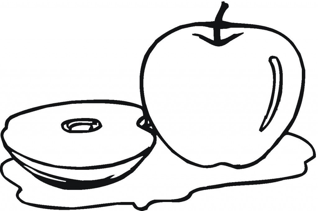 Apple Coloring Pages