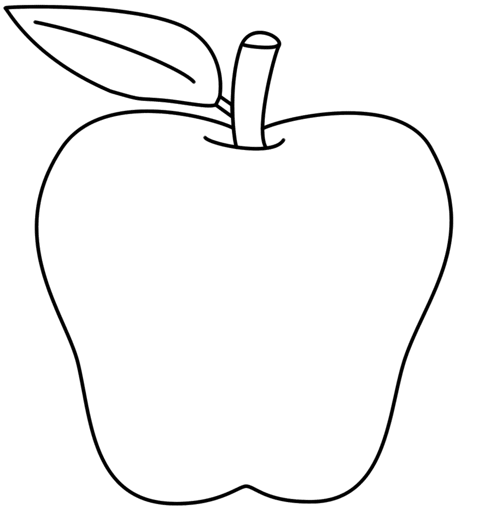 Gambar Free Printable Apple Coloring Pages Kids Background Color Apples ...