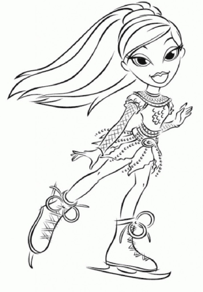 Baby Bratz Coloring Pages